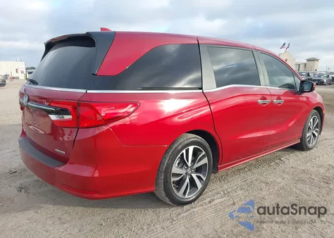 2024 Honda Odyssey Touring from USA, damaged, VIN 5FNRL6H82RB040056